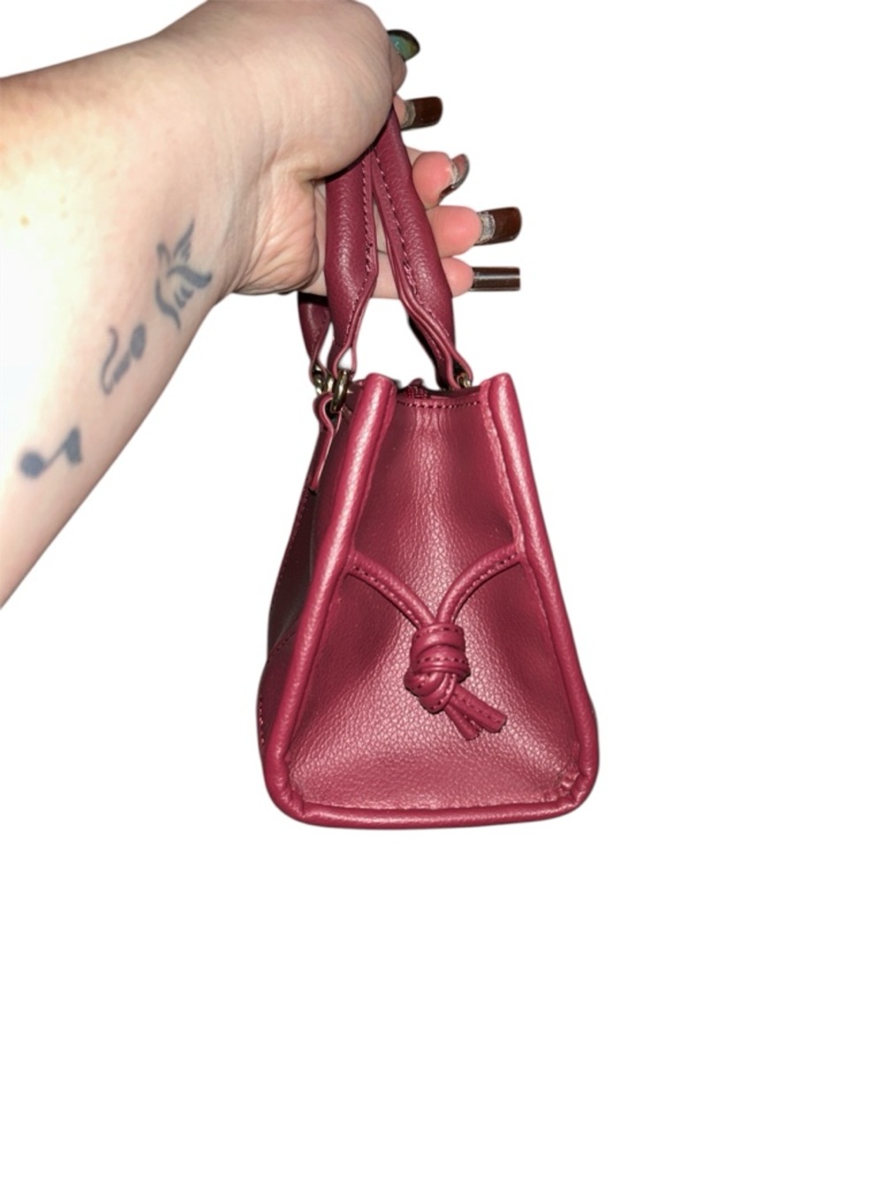 Others Follow Rose-Pink Mini Top-Handle Satchel - Picture 2 of 5